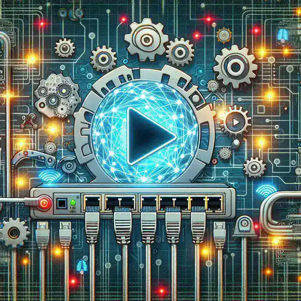 How do I optimize traffic for video streaming on an Ethernet network?