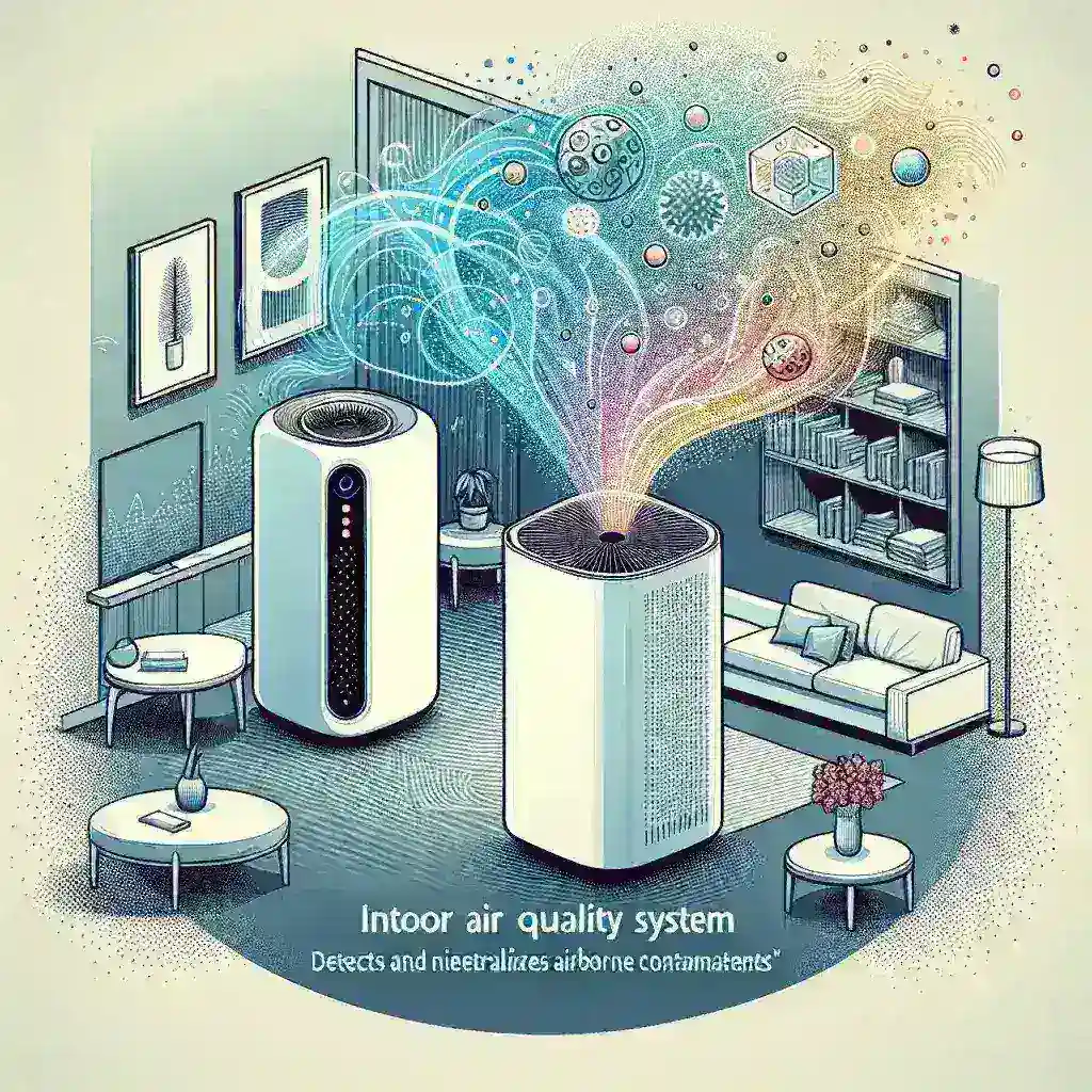 Indoor Air Quality System Detects and Neutralizes Airborne Contaminants